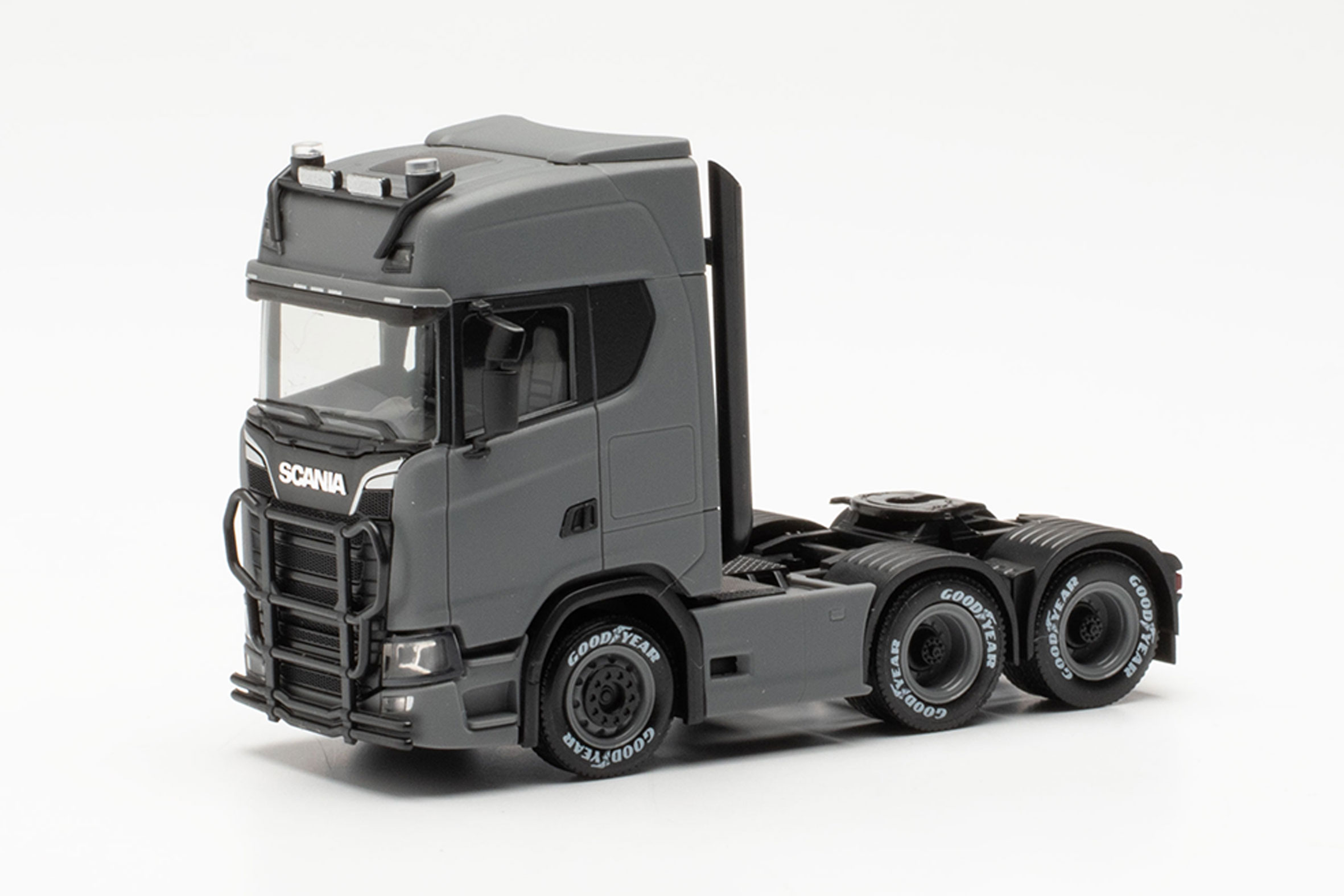 Scania CS 20 HD rigid tractor 3axles, dull grey