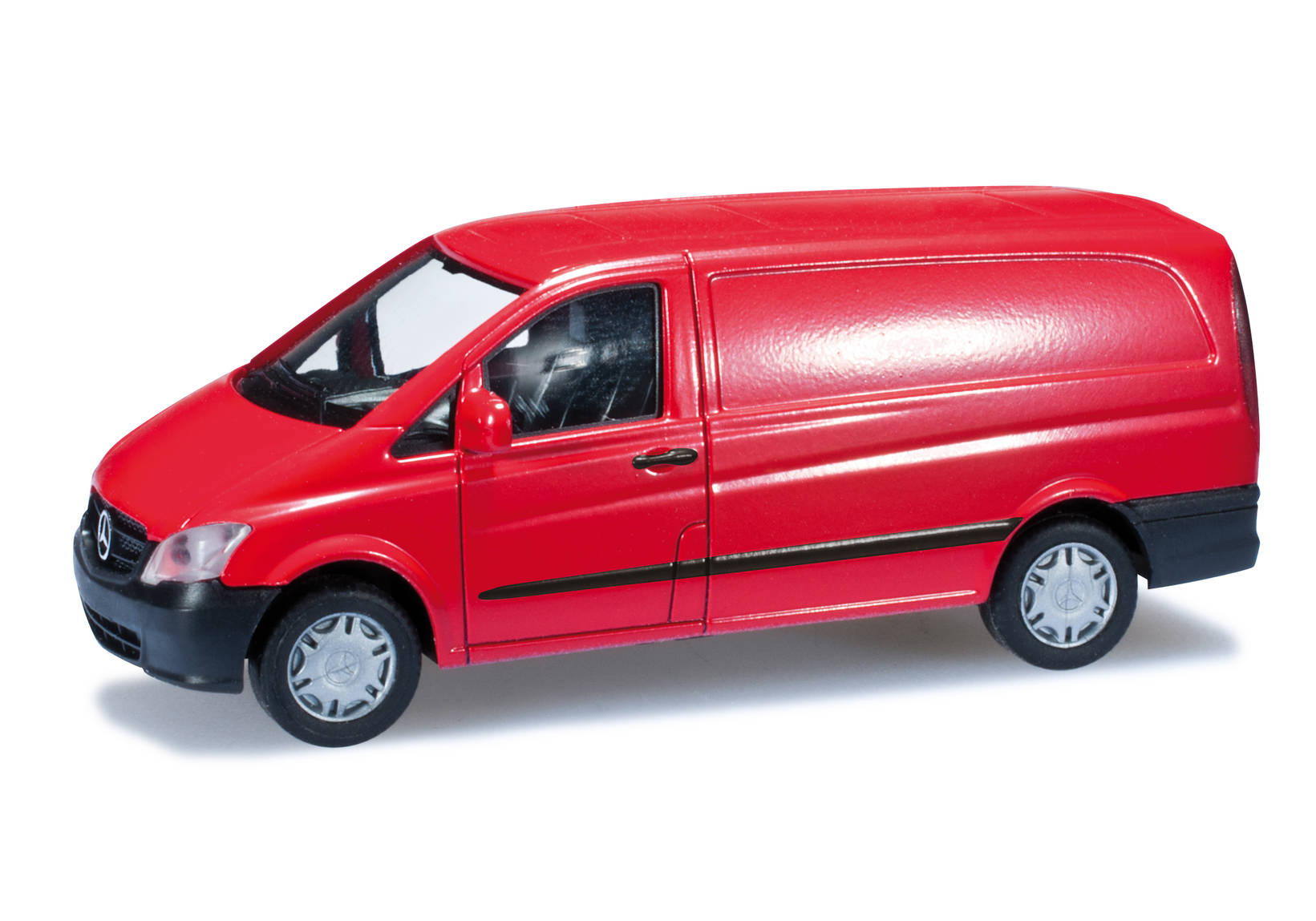 Mercedes-Benz Vito station wagon, flame red