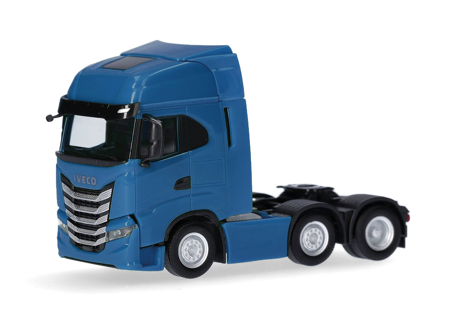 Iveco S-Way Zugmaschine 3achs (6x2), verkehrsblau