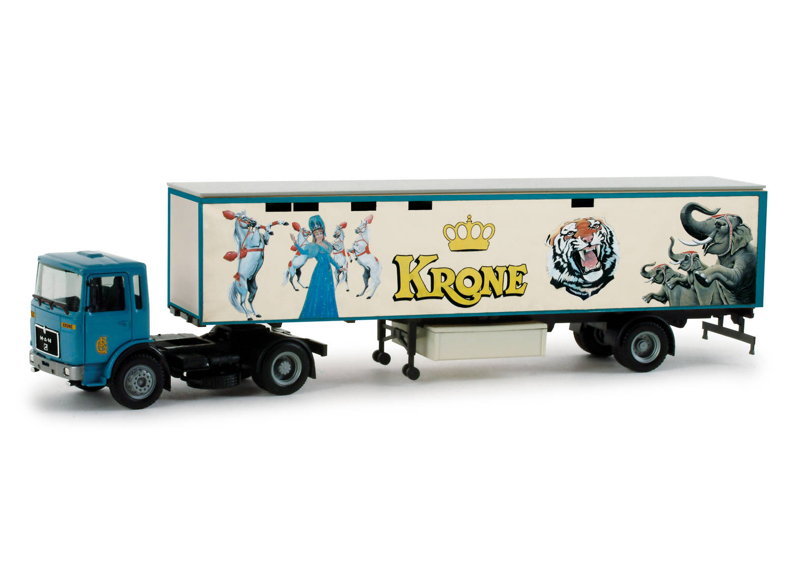 MAN F8 Koffer-Sattelzug "Circus Krone"