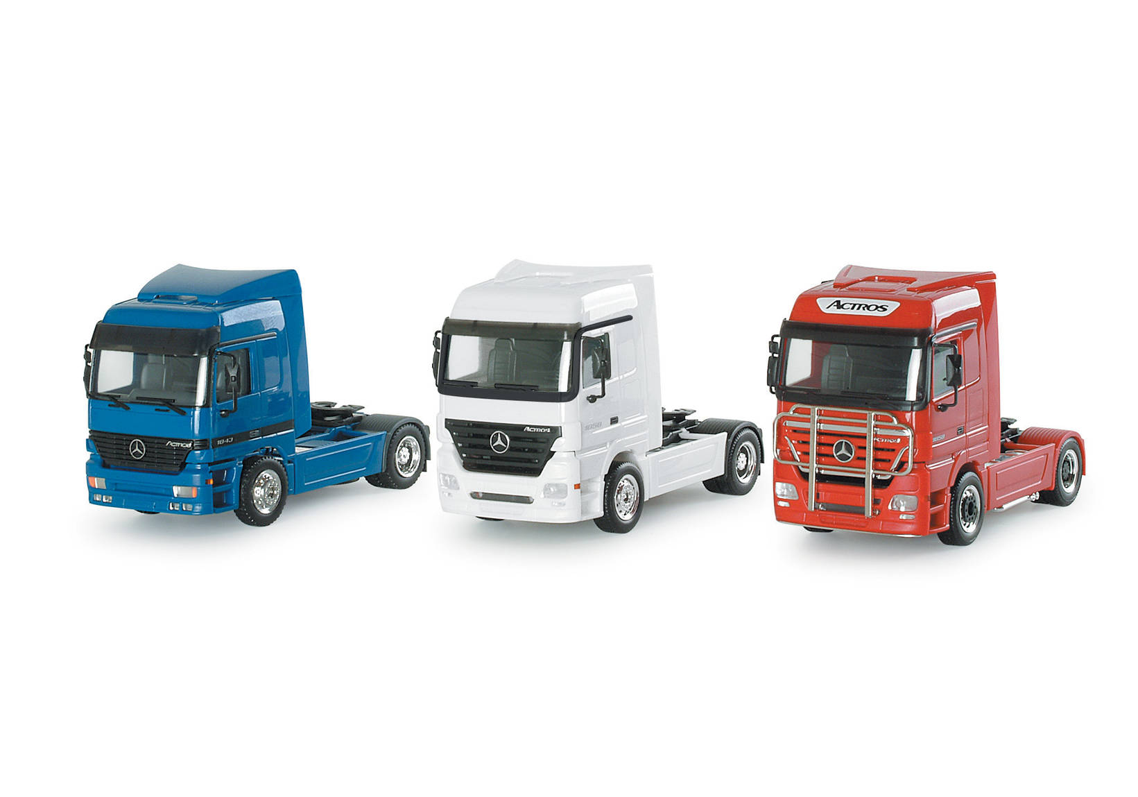 Truck set Mercedes-Benz Actros L 2-axle / Mercedes-Benz Actros LH 02 2-axle / Mercedes-Benz Actros LH CL 2-axle