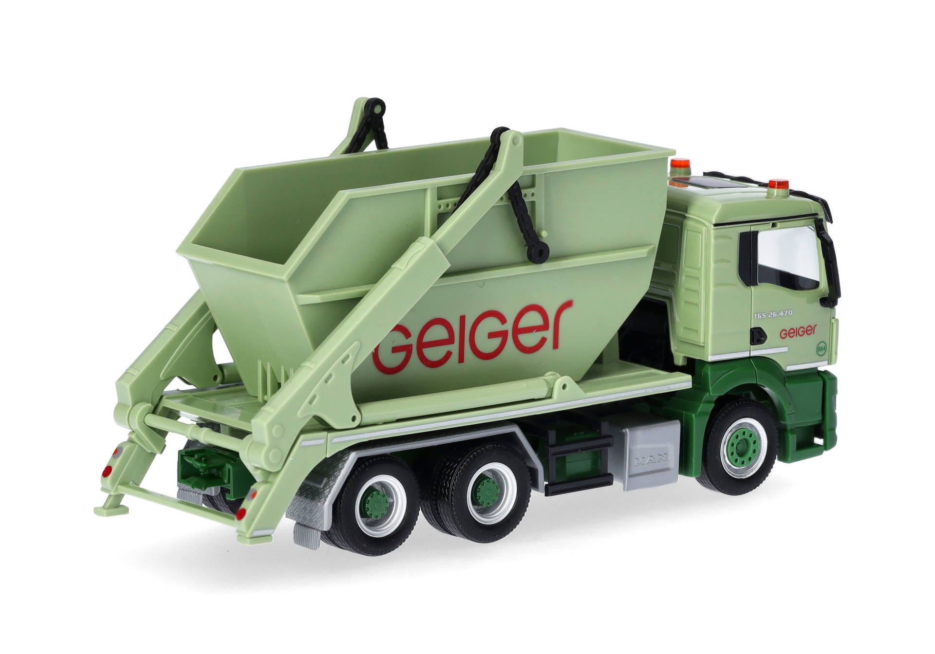 MAN TGS skip loader AK16 "Geiger" (Bavaria/Oberstdorf)