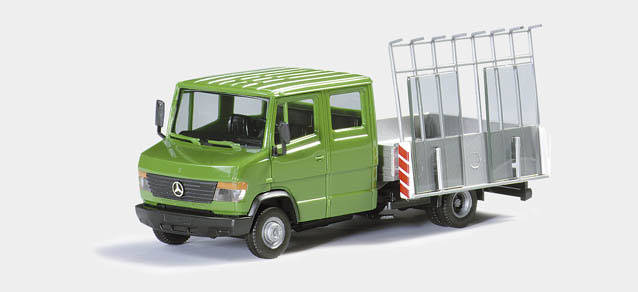 Mercedes-Benz T2 Vario double cabin/pick-up glass transporter