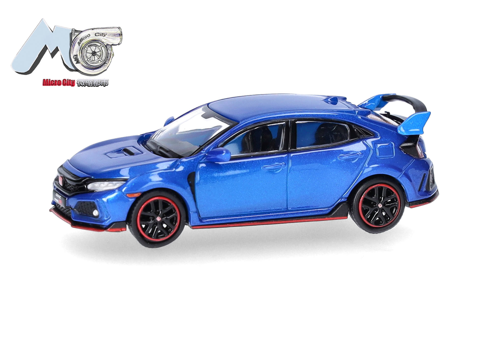 MicroCity: Honda Civic Type R, blue