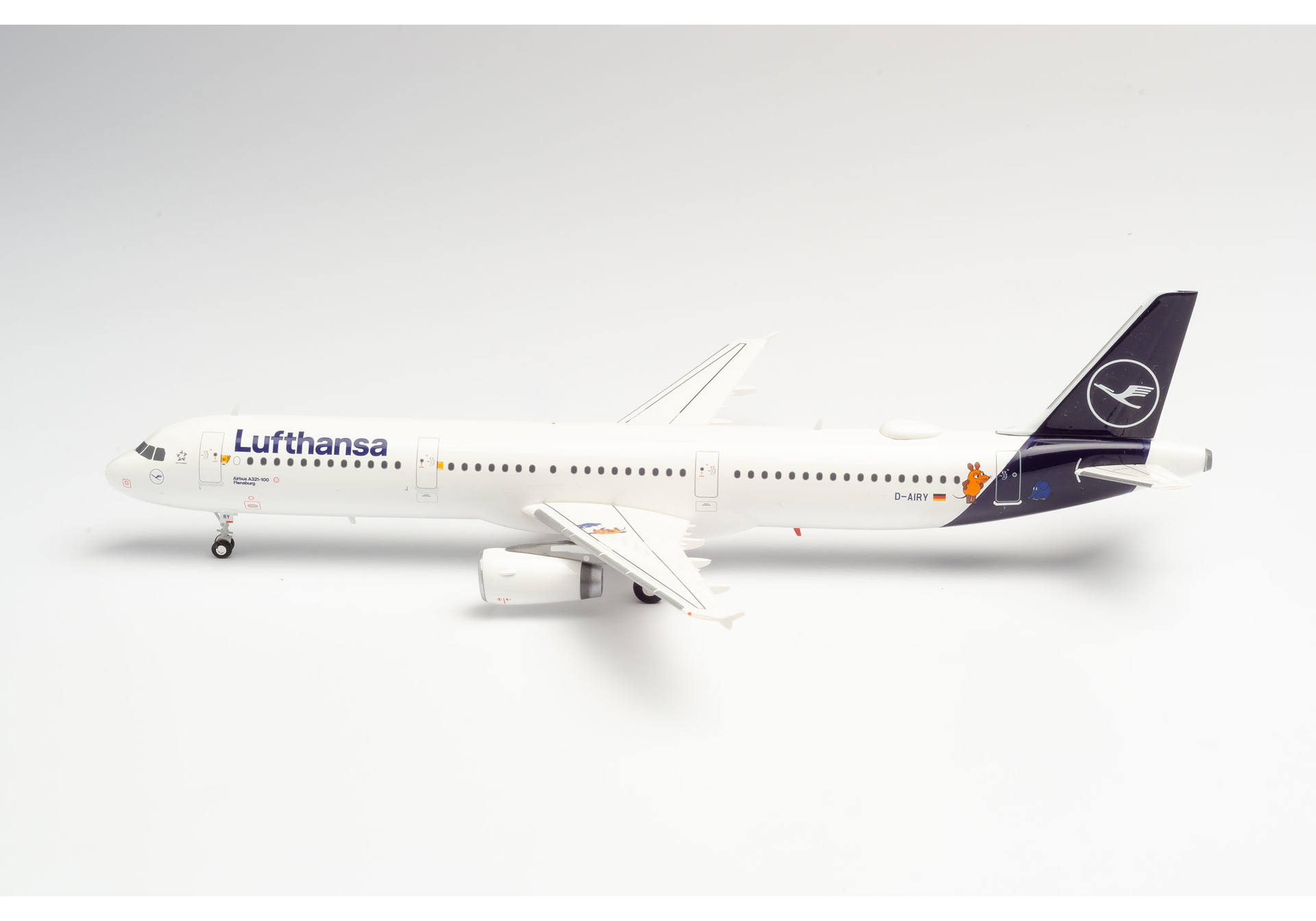Lufthansa Airbus A321 "Die Maus"