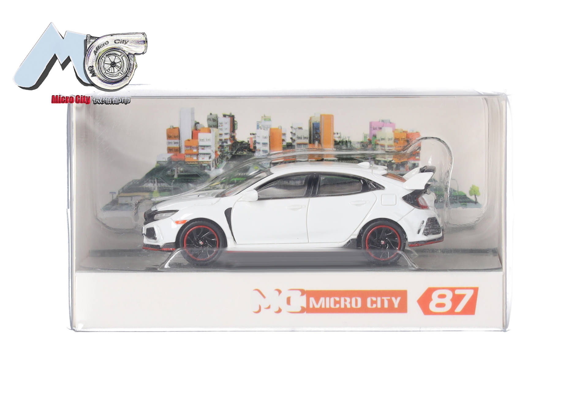 MicroCity: Honda Civic Type R, weiß
