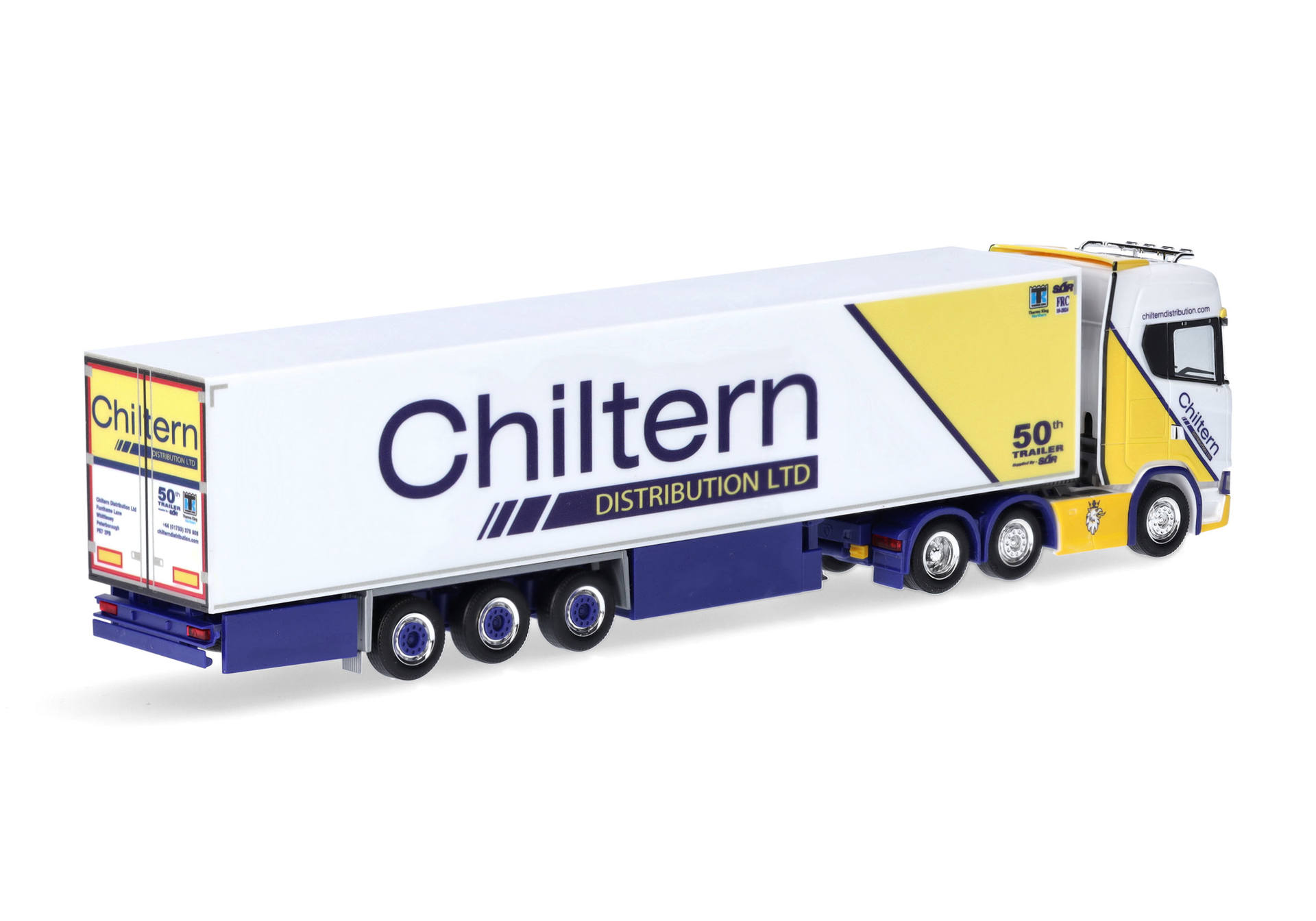 Scania CS 20 HD 6x2 Kühlkoffer-Sattelzug "Chiltern" (England/Peterborough)