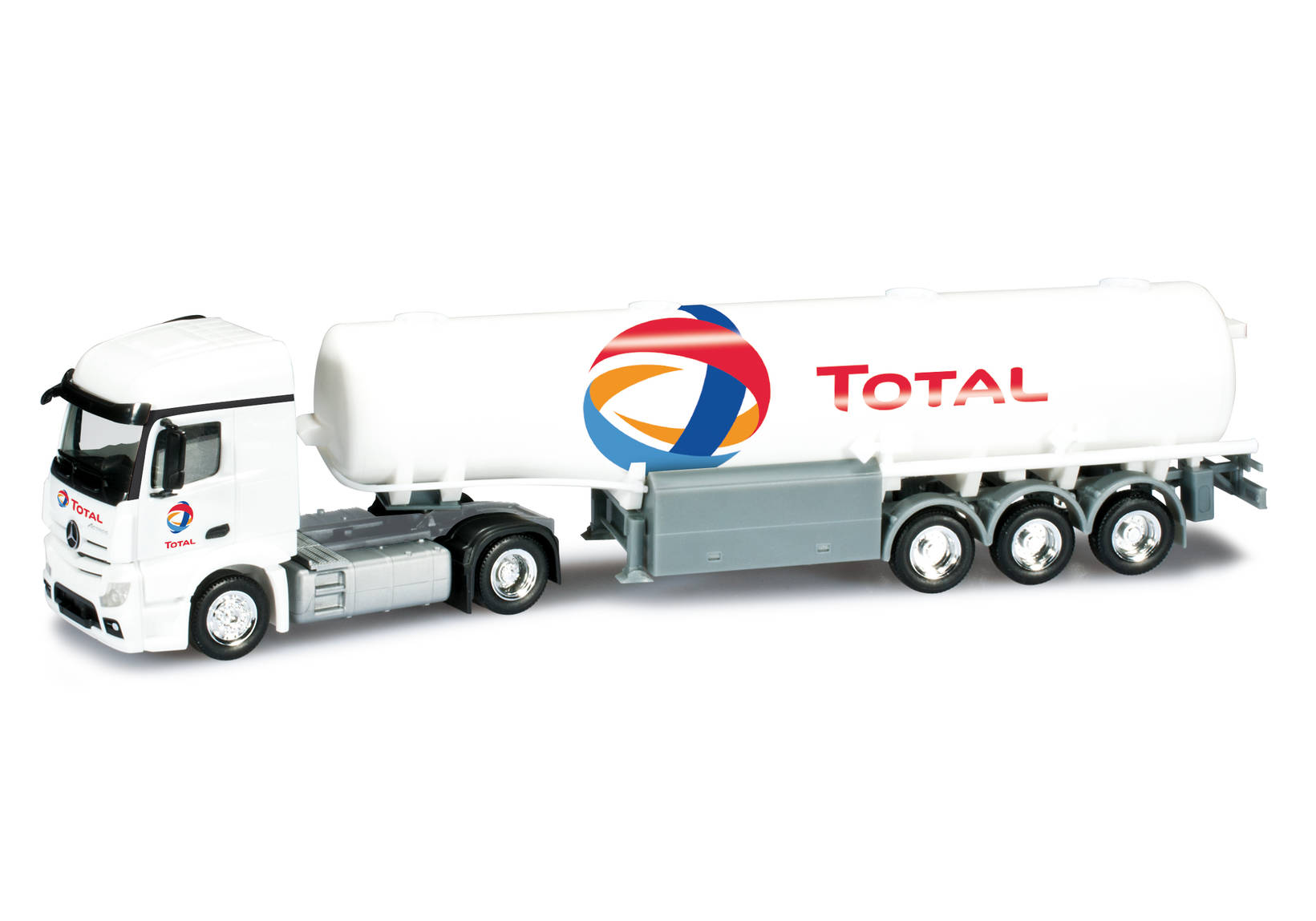 Mercedes-Benz Actros Streamspace fuel tank semitrailer "Total"