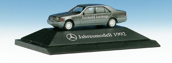 Mercedes-Benz 600 SEL base printing "Annual model 1992"