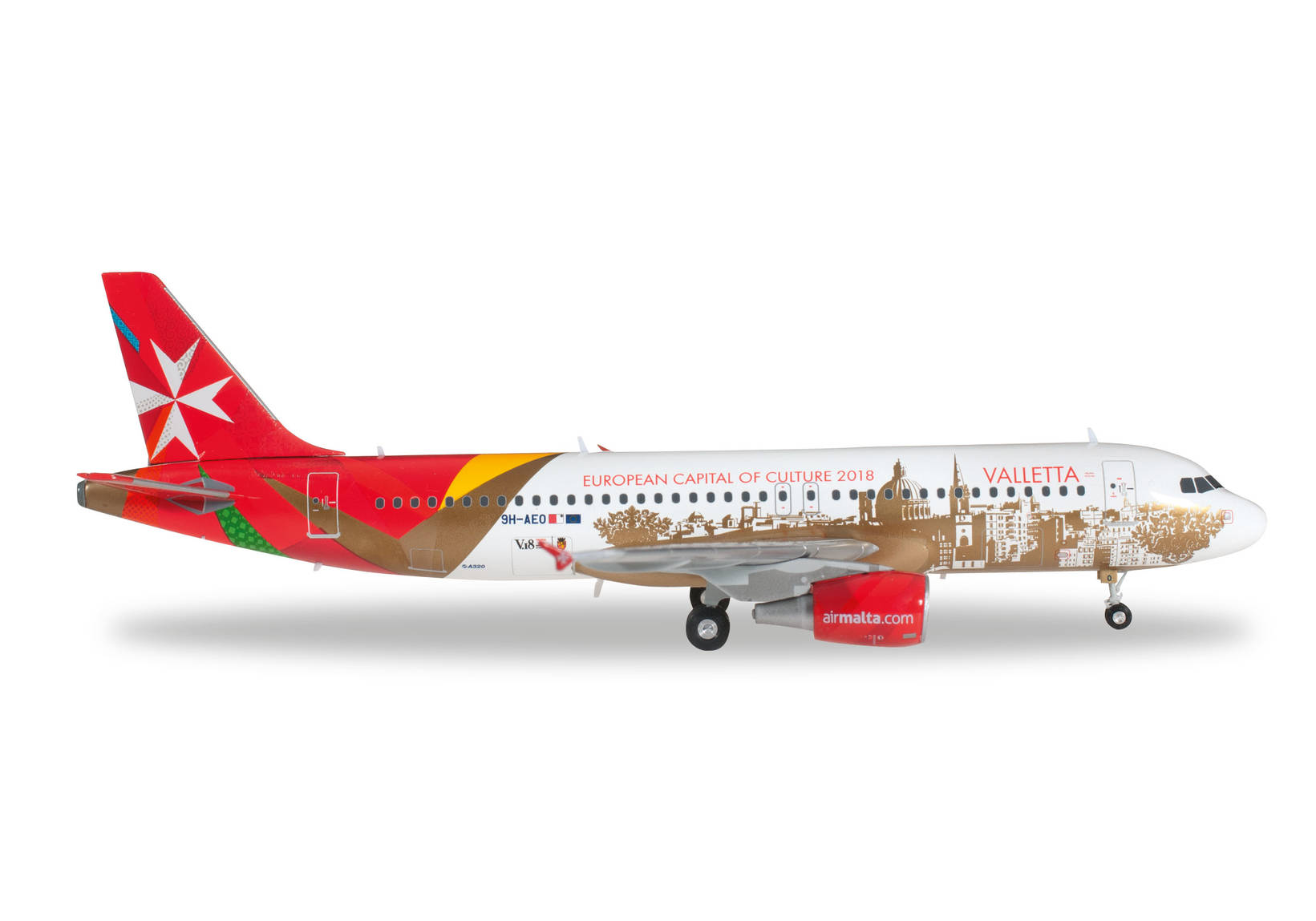 Air Malta Airbus A320 "Valletta 2018"