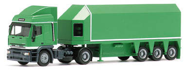 Iveco EUROTECH Hochdach Glass Transporter Saddle Train 2a/3a
