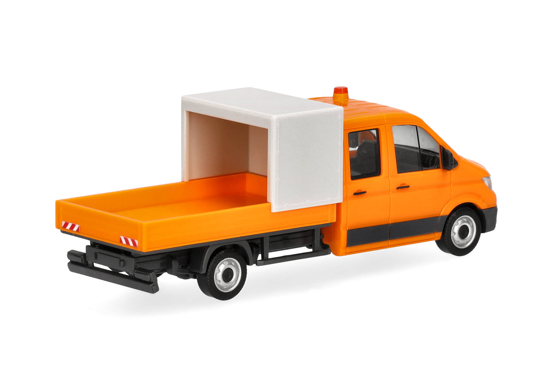 pickup, flatbed, truck, orange, toy