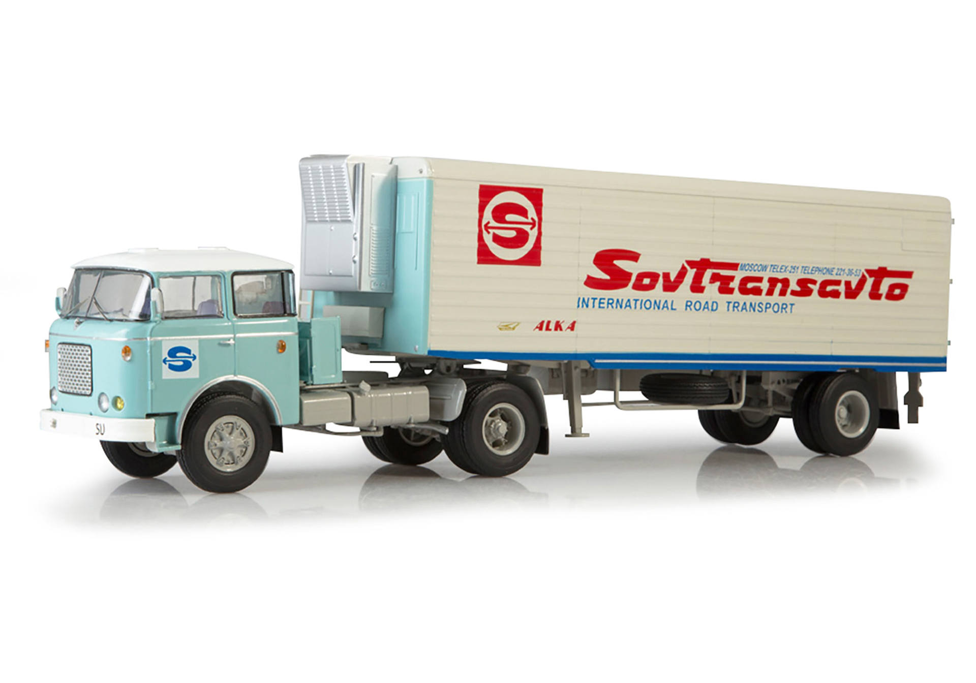 SSM: Skoda-706 MTTN with trailer Alka N12CH "Sovtransavto"