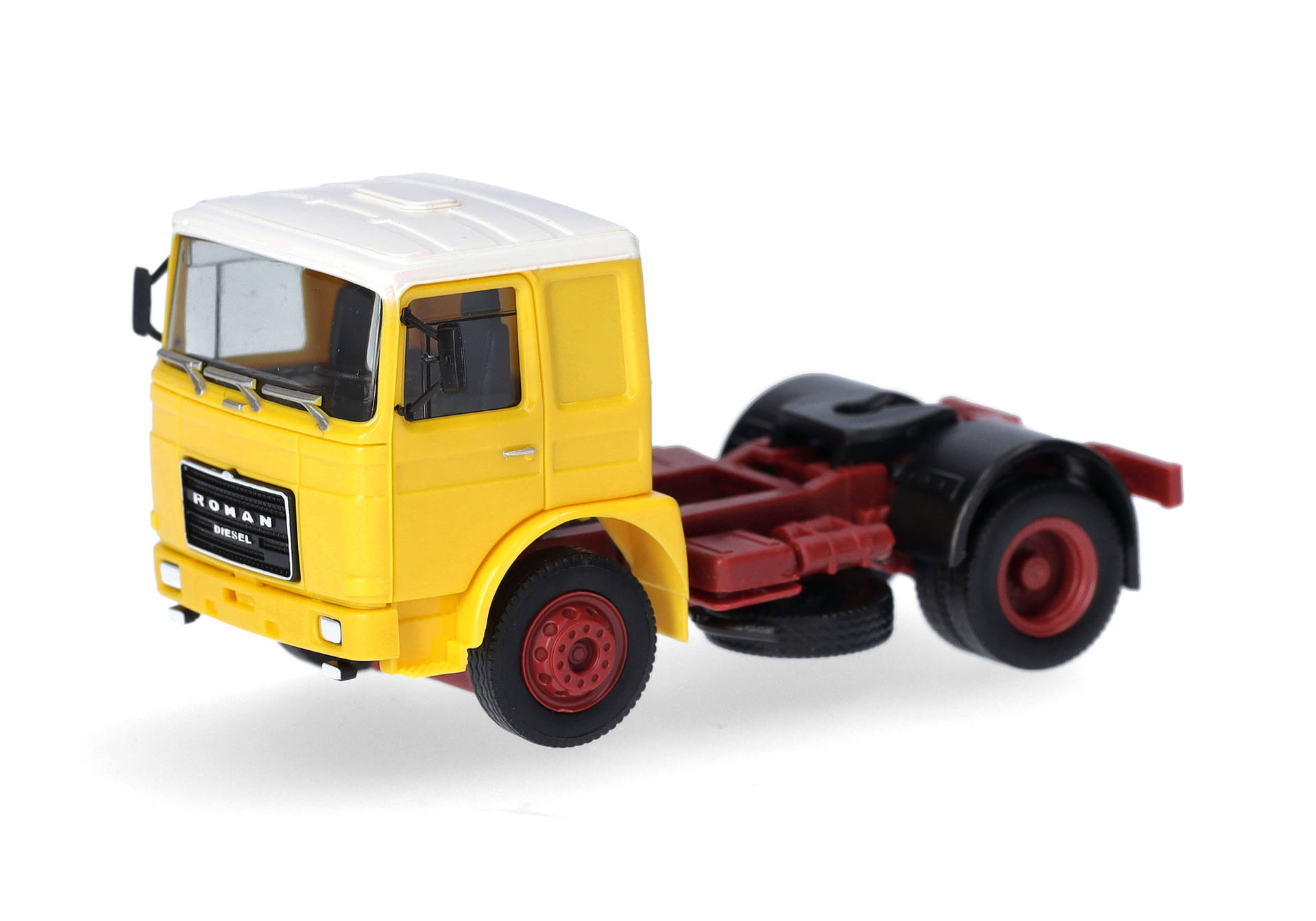 Roman Diesel rigid tractor 2axles, yellow