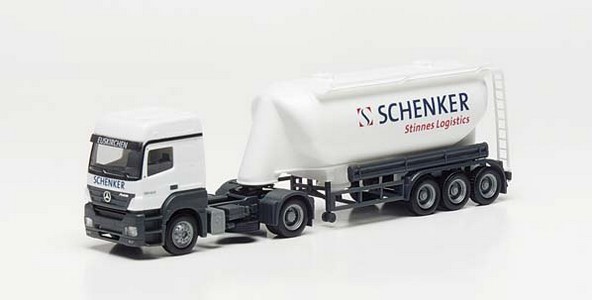 Mercedes-Benz Axor Silo saddle train