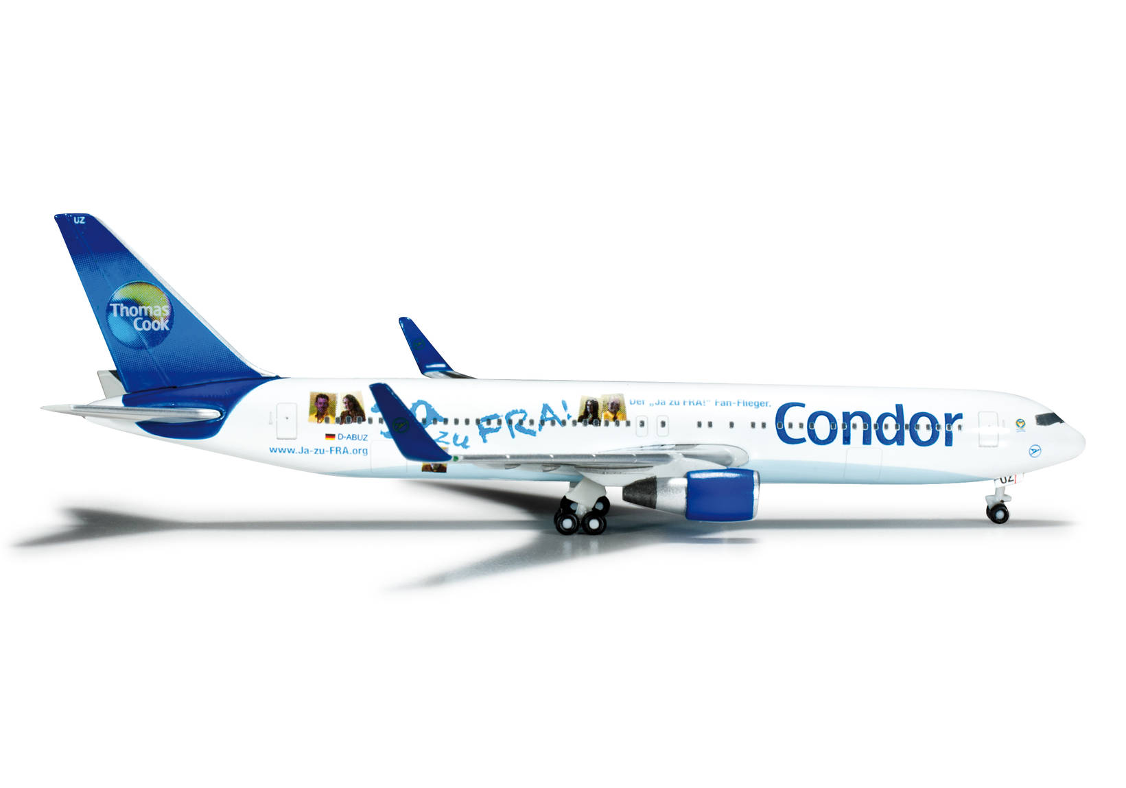 Condor Boeing 767-300 "Yes to Frankfurt Airport"