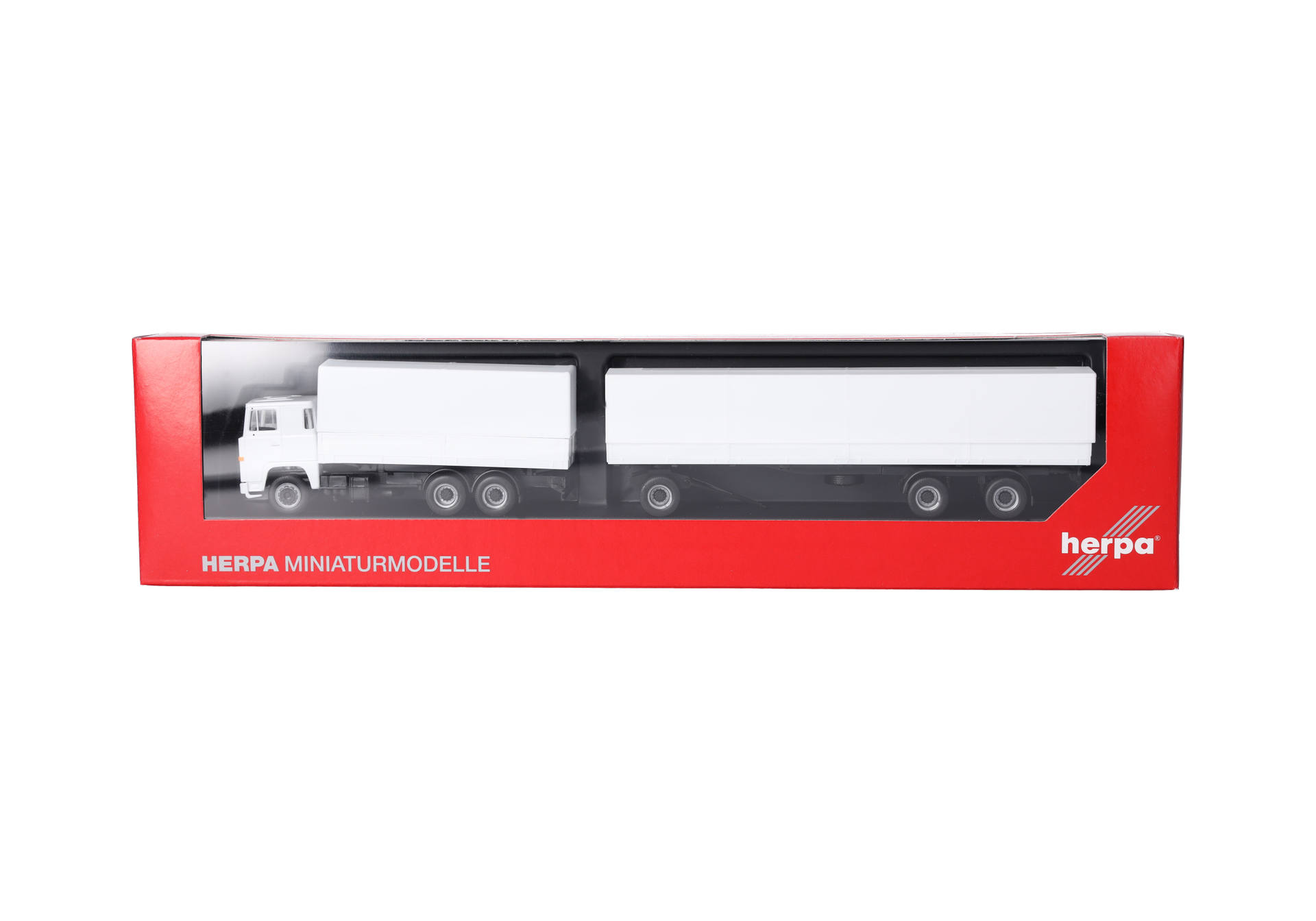 truck, semi-trailer, white, model, toy