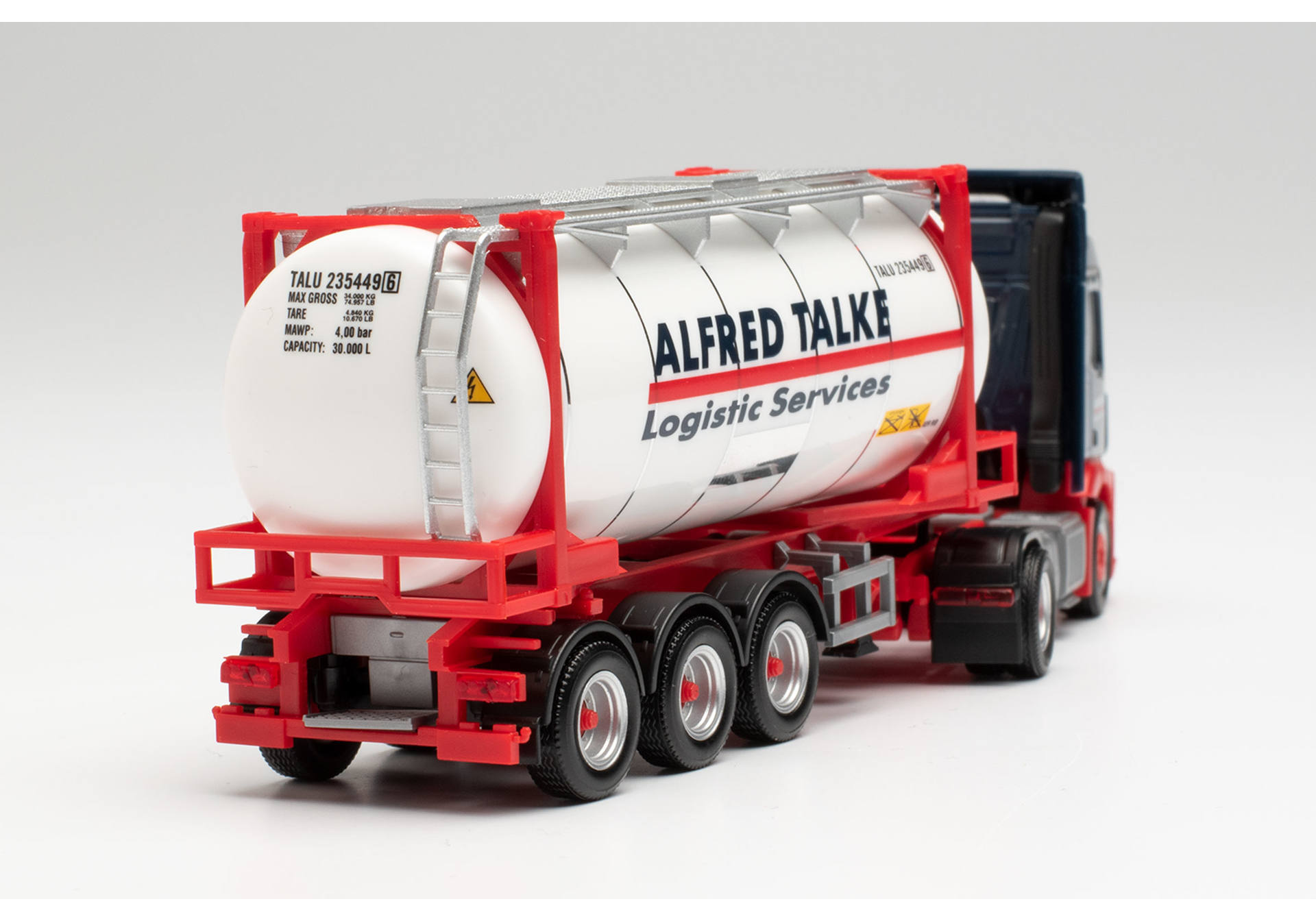 Mercedes-Benz Actros Streamspace 2.3 `18 Swapcontainer-Sattelzug „Alfred Talke“