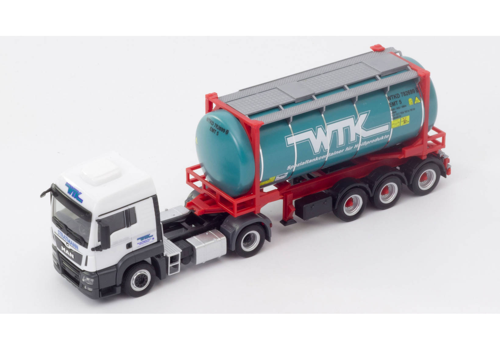 MAN TGS LX Euro 6c Swapcontainer-Sattelzug „Wittener Transport Kontor / Stratmann“ (Nordrhein-Westfalen / Witten)