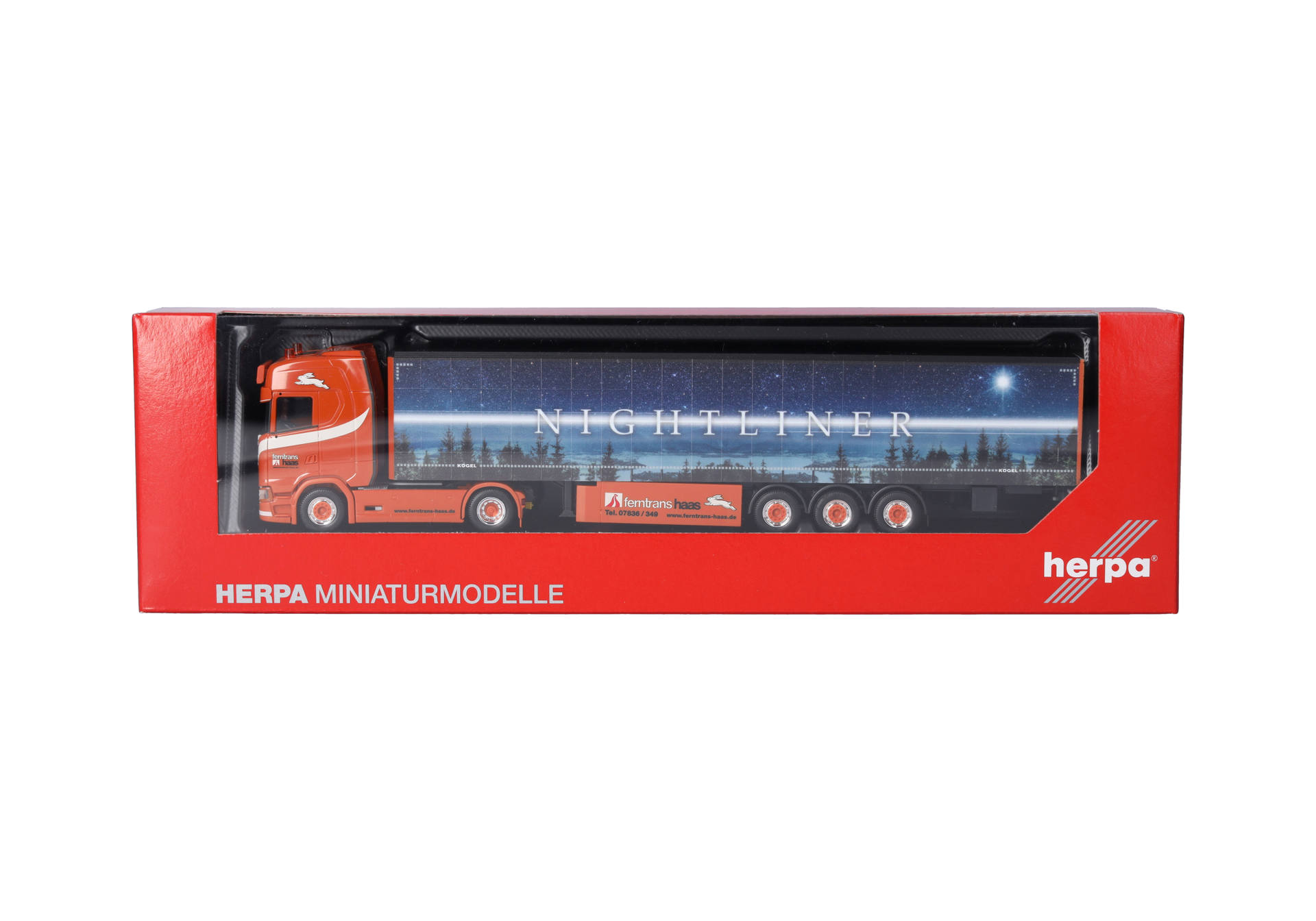 Scania CS 20 HD 15m curtain canvas semitrailer truck "Ferntrans Haas" (Baden-Wuerttemberg/Schenkenzell)