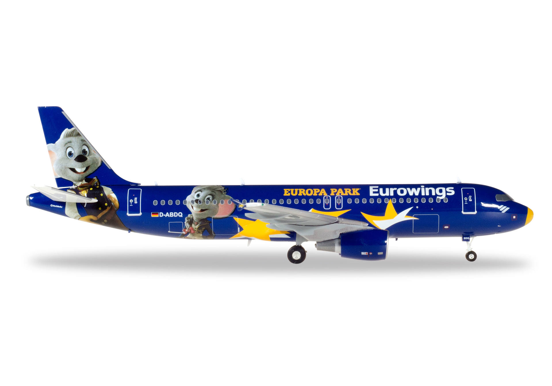 Eurowings Airbus A320 "Europa-Park" - D-ABDQ