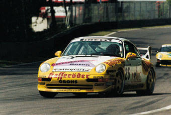 Porsche RS Clubsport '97 Porsche Carrera Cup advertising pressure