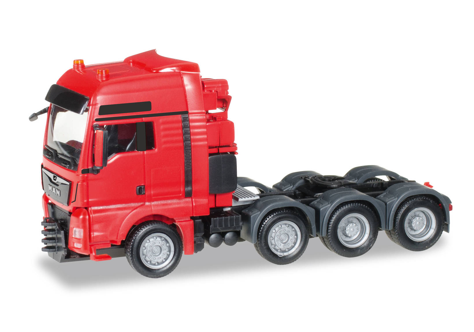 MAN TGX XXL 640 E6 heavy duty rigid tractor, red