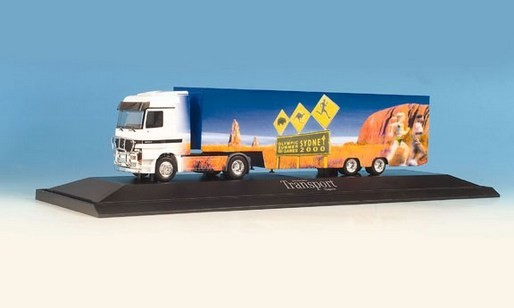 Mercedes-Benz Actros LH case-saddle train 2A/2A special box