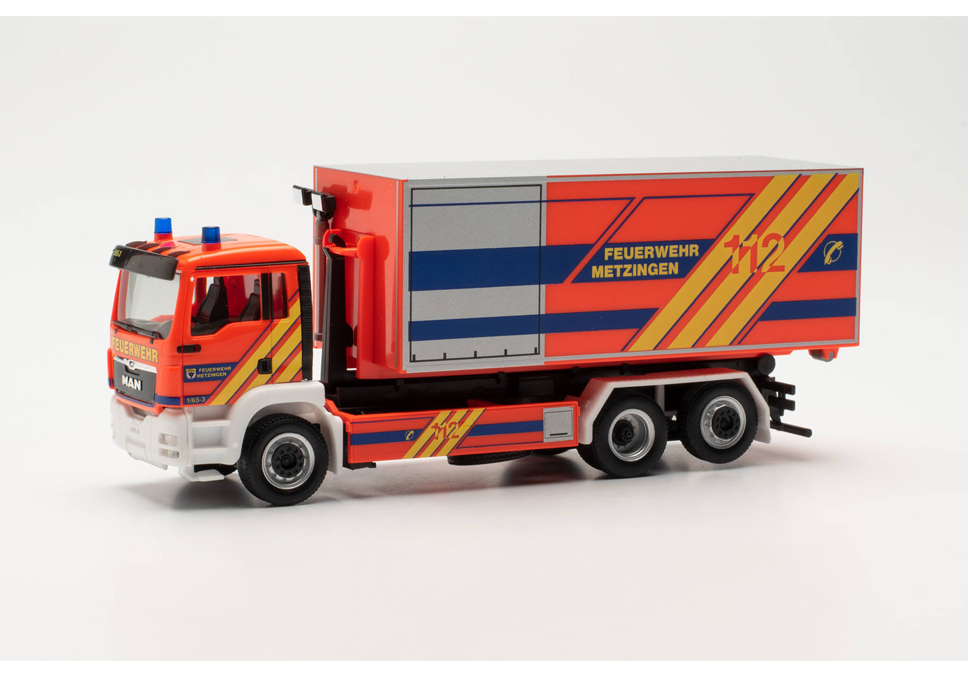 MAN TGS XL interchangeable loader vehicle fire department Metzingen