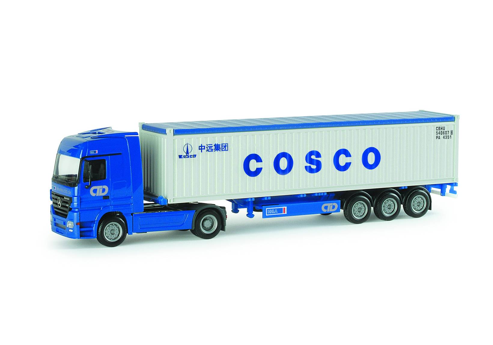 Mercedes-Benz Actros LH Container-Sattelzug "COSCO"