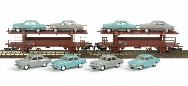 Tillig TT transport wagon "Wolga M21"