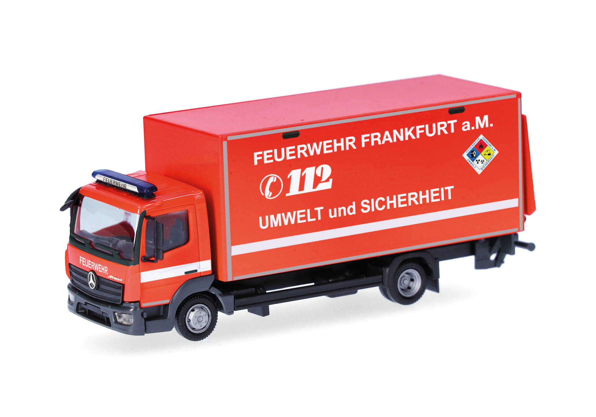 Mercedes-Benz Atego 13 Koffer-LKW mit Ladebordwand "Feuerwehr Frankfurt/GW-Öl"