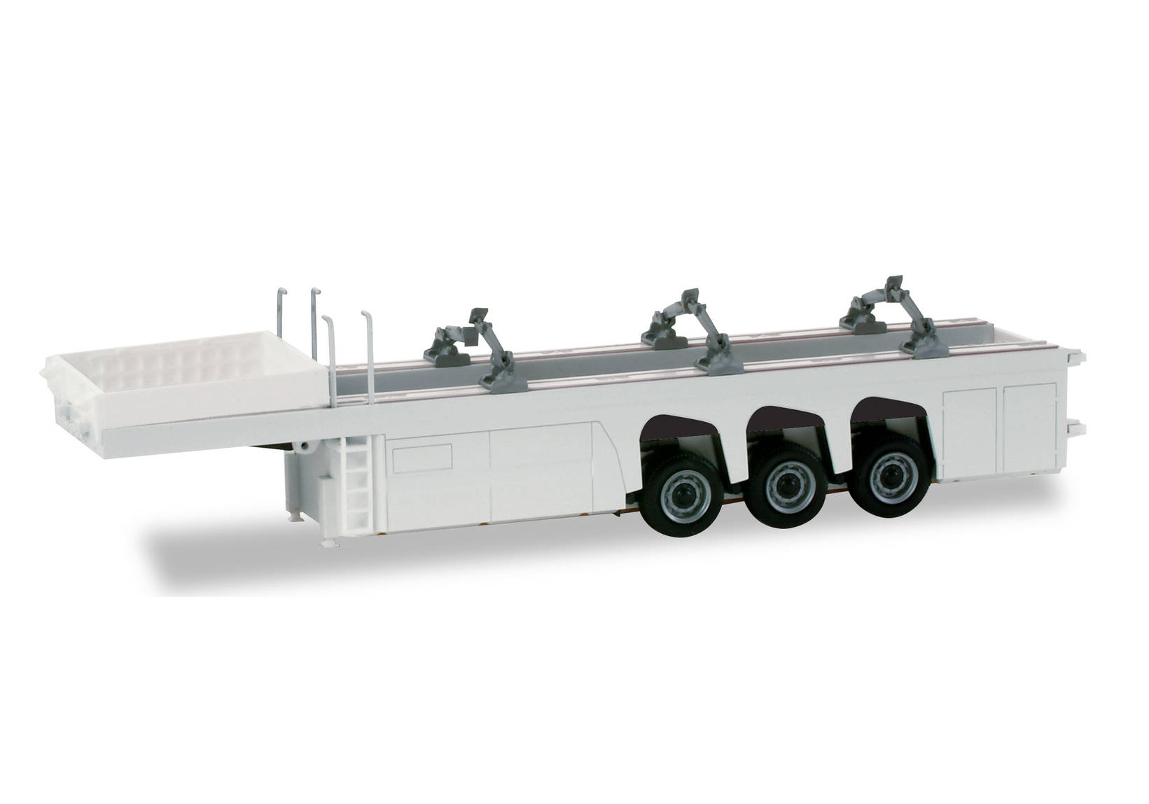 Cement-part semitrailer