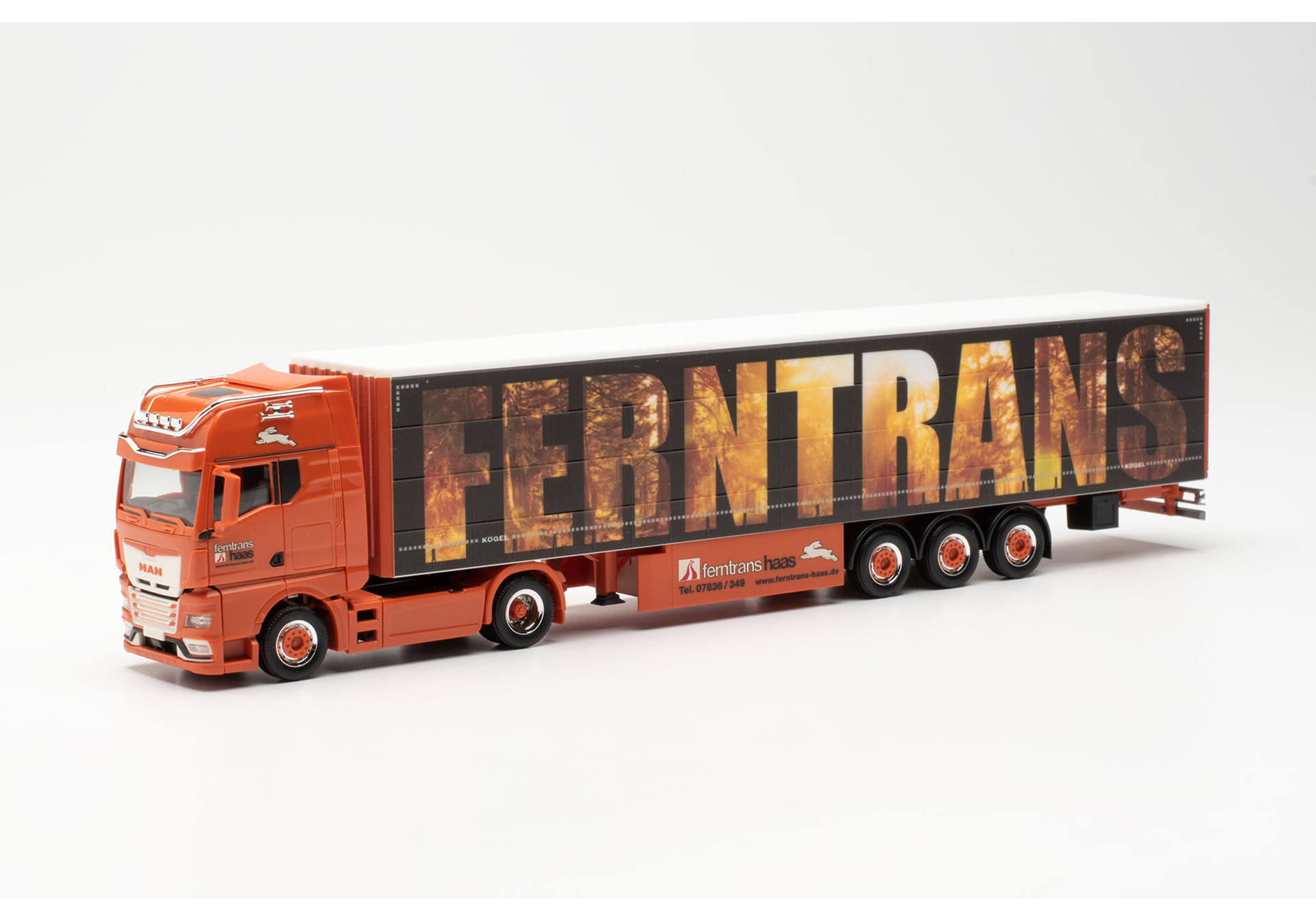 MAN TGX GX Individual 15m curtain canvas semitrailer 15 m „Ferntrans Haas“ (Baden-Württemberg/Schenkenzell)