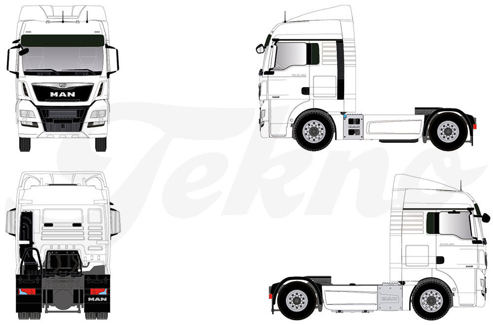 MAN TGX XLX Euro 6 rigid tractor