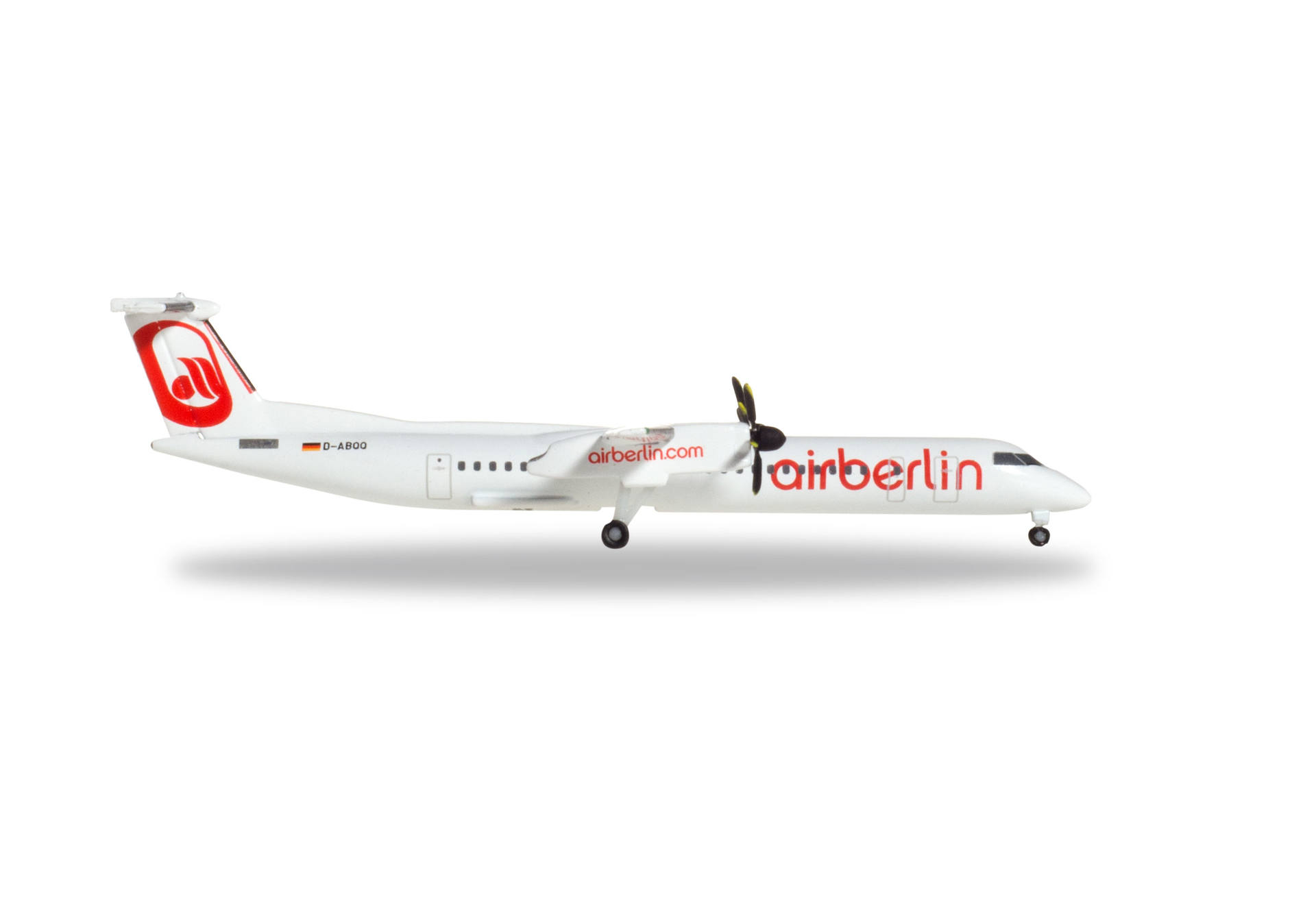Air Berlin Bombardier Q400 "Albino" colors