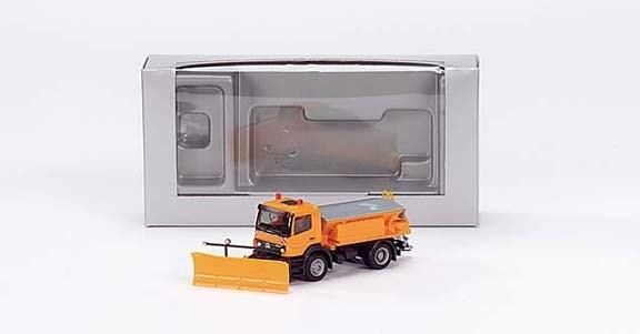 Mercedes-Benz Atego '04 Winter service vehicle Kommunal with clearing sign and a spreading structure