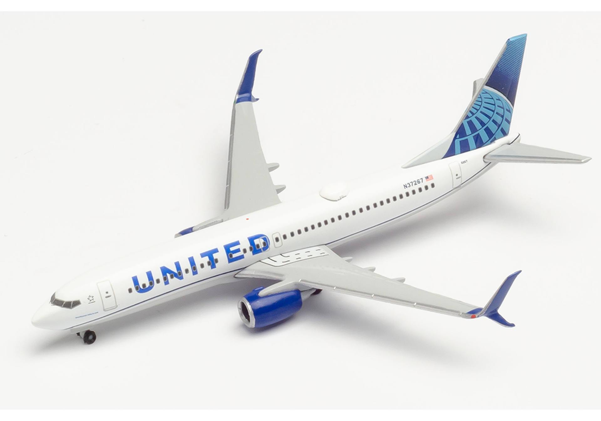 United Airlines Boeing 737-800 -new 2019 colors-