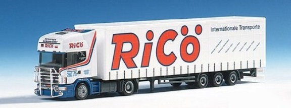 Scania 124 TL Lowliner Gardine Planoa Satta 2a/3a