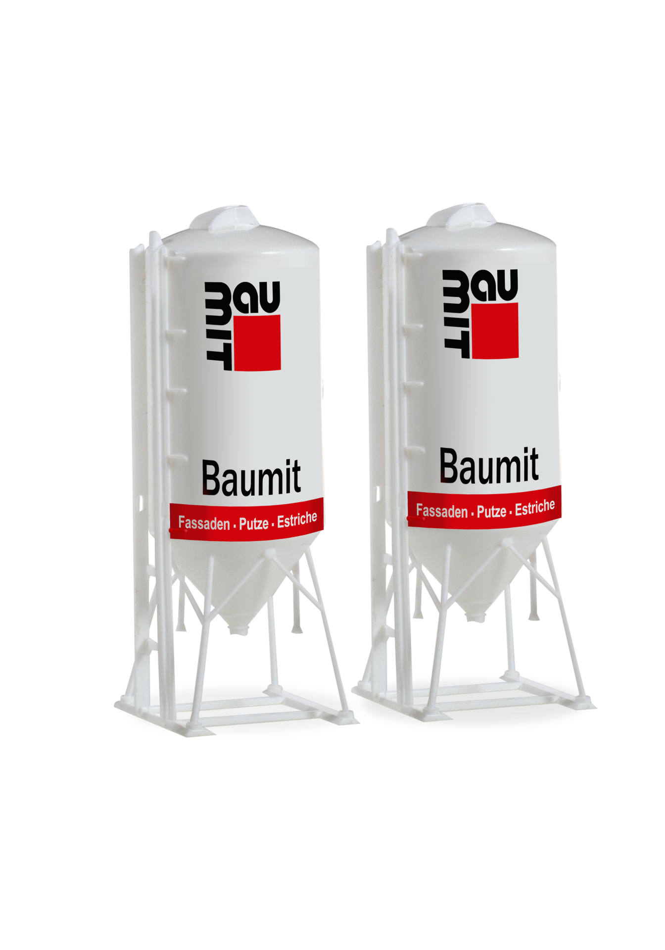 Zubehör 2 x Standsilo 22,5m³ "BauMit"