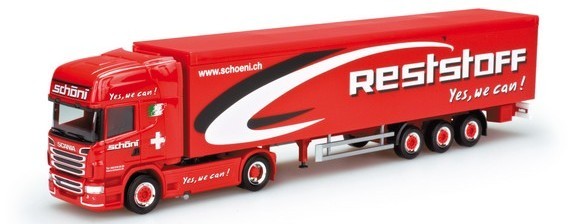 Scania R '09 TL push floor saddle train 2a/3a