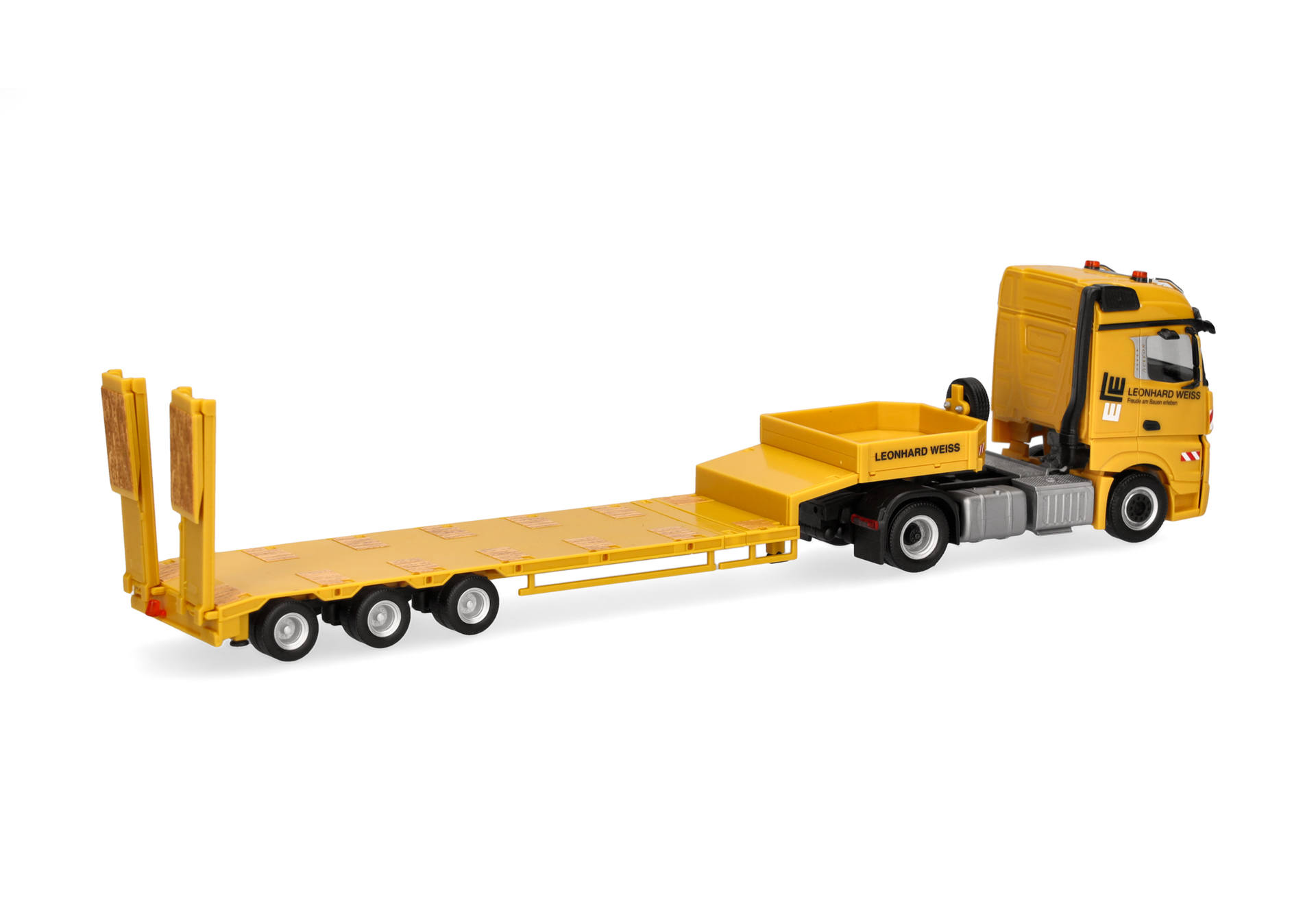 toy, truck, flatbed, yellow, model, truck, flatbed, trailer, yellow, model