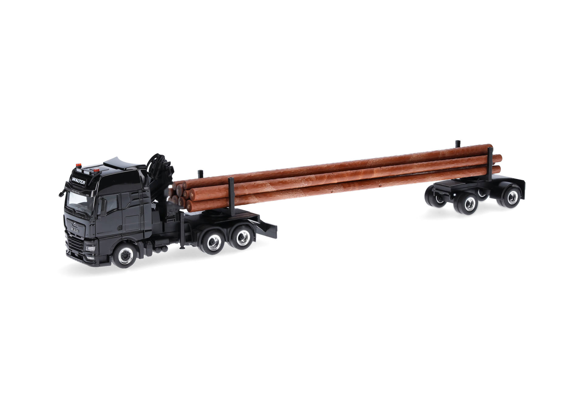 MAN TGX GX long timber truck "Walter Holztransporte"
