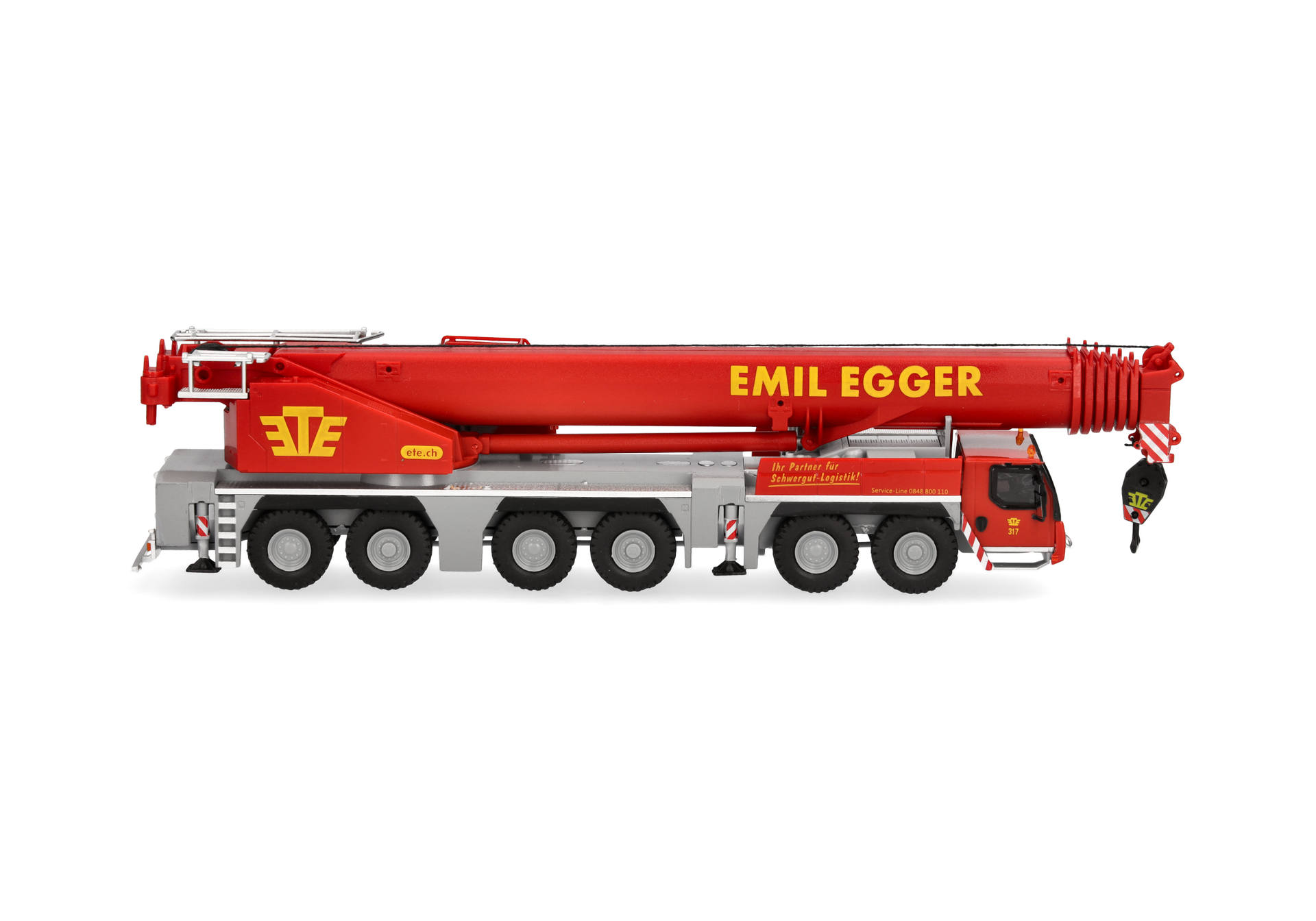 Liebherr Mobilkran LTM 1300-6.2 "Emil Egger" (Schweiz / Härkingen)