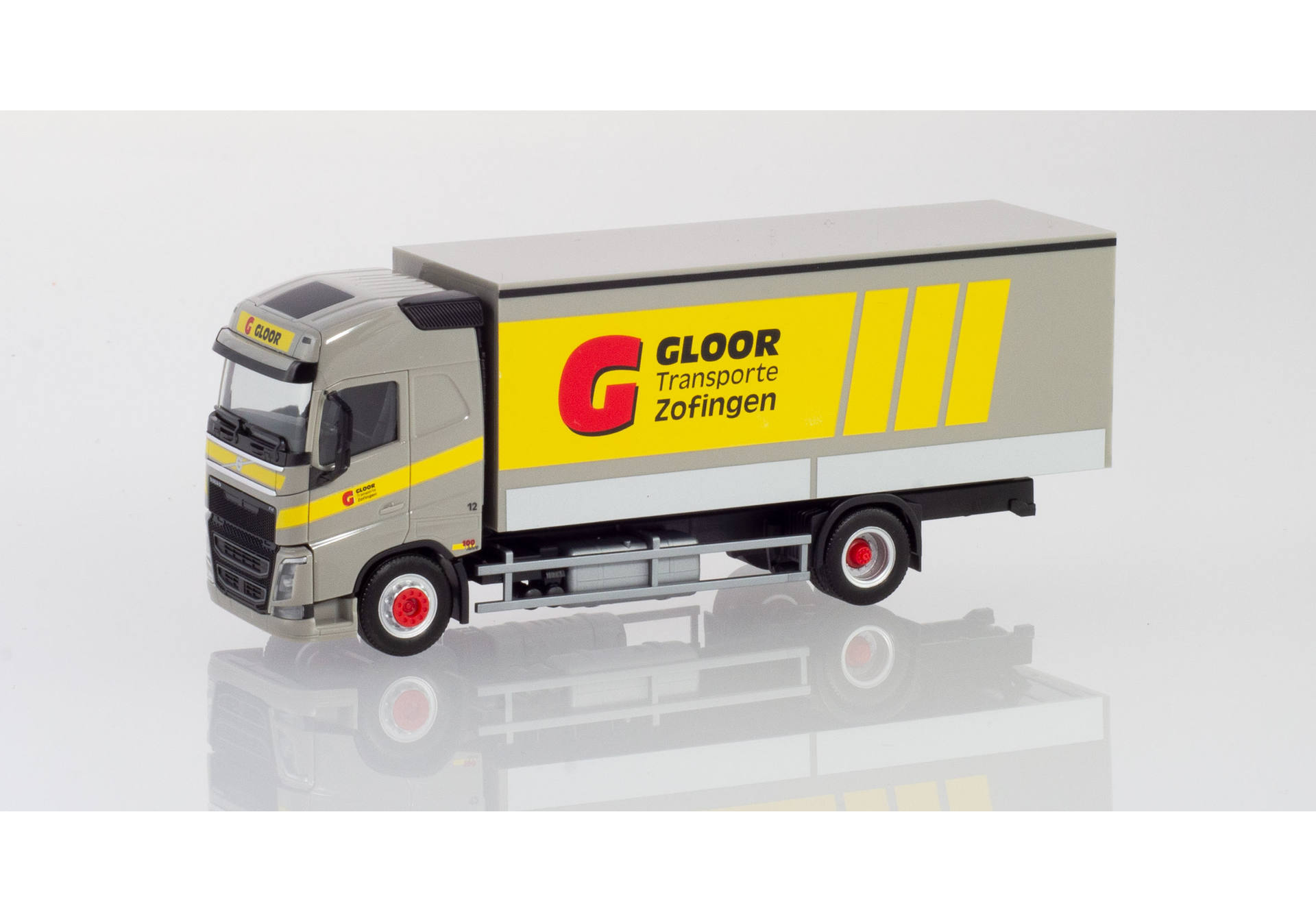 Volvo Fahrerhaus GL13 Koffer-LKW, 2a "Gloor" (Sondermodell Schweiz)