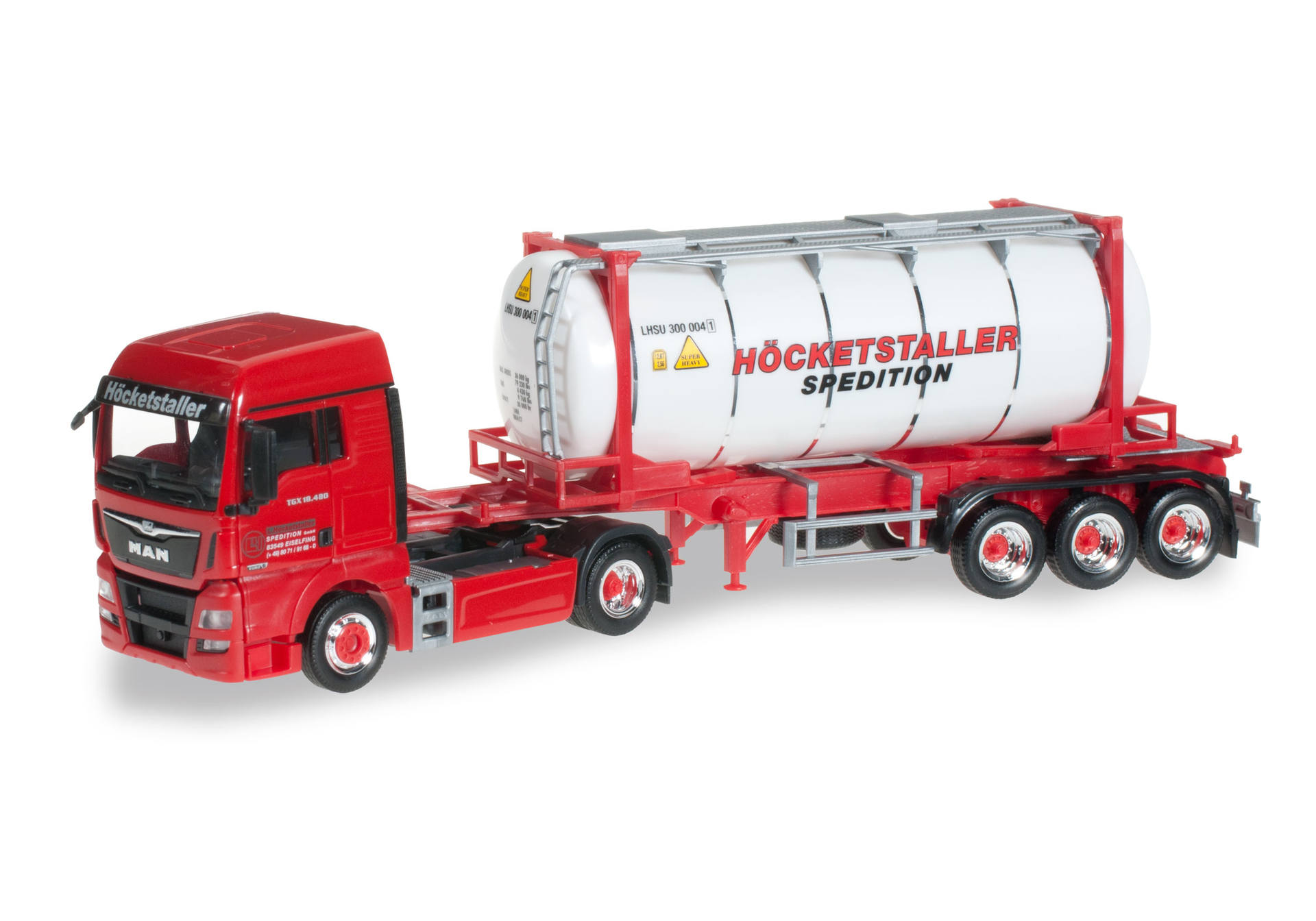 MAN TGX XLX Tankcontainer-Sattelzug / Volvo FH 13 Jumbotank-Sattelzug "Höcketstaller"