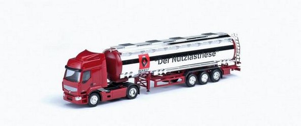 Renault Premium tank saddle train