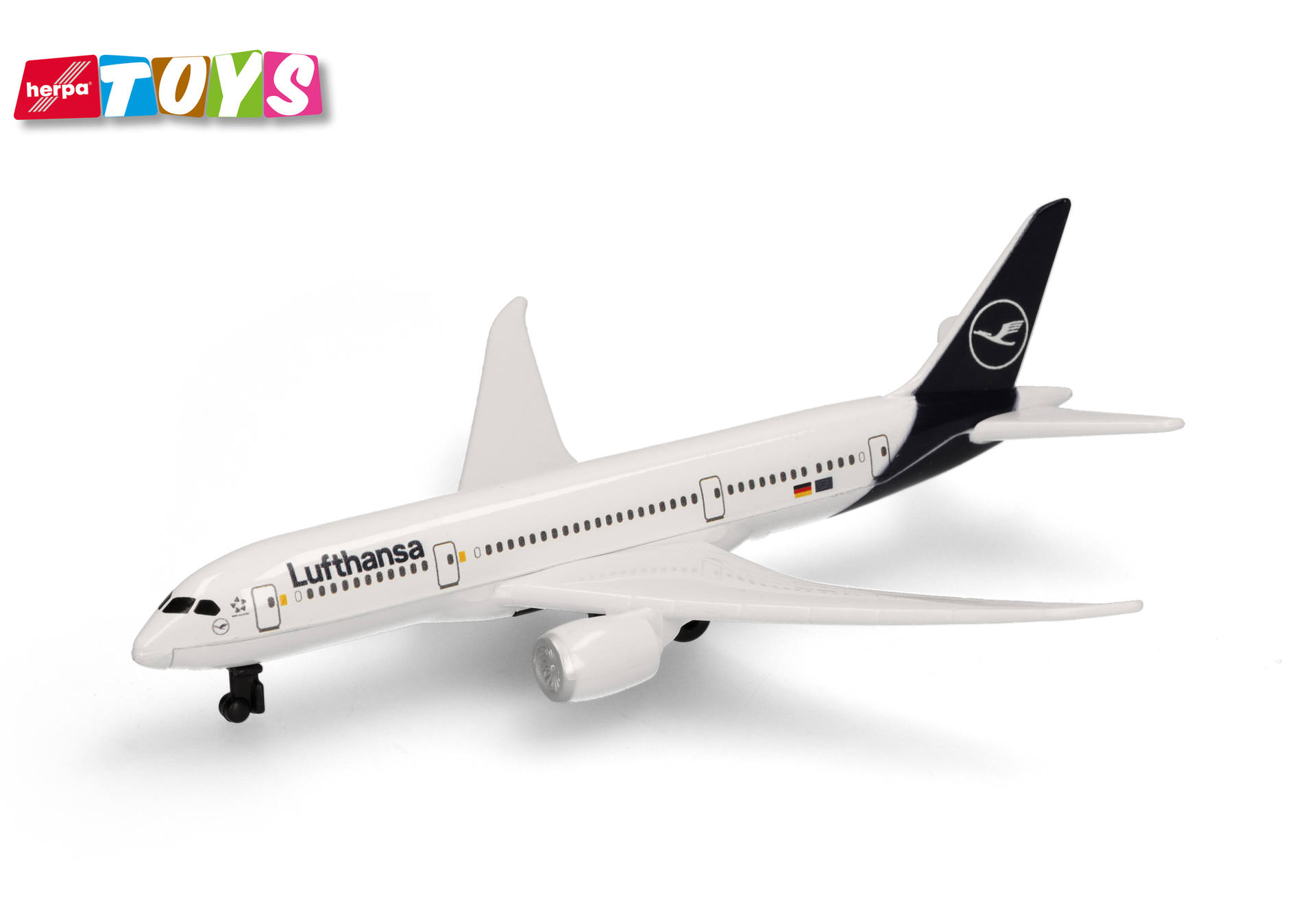 Herpa Toys: Single Airplane Lufthansa 787