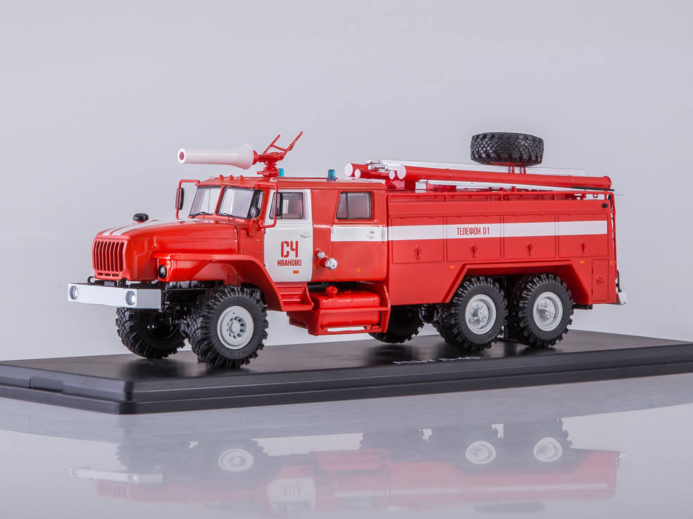 SSM: Fire engine AC-7,5-40 (URAL-4320) Ivanovo