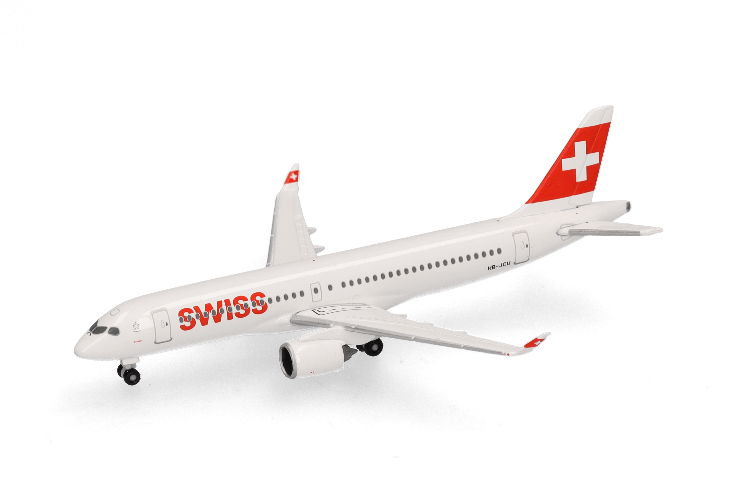 Swiss International Air Lines Airbus A220-300 – HB-JCU “Davos”